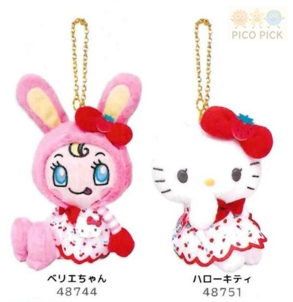 【預購系列｜日本11月出貨】 mezzo piano × Hello Kitty 聯名 草莓系列玩偶/吊飾 