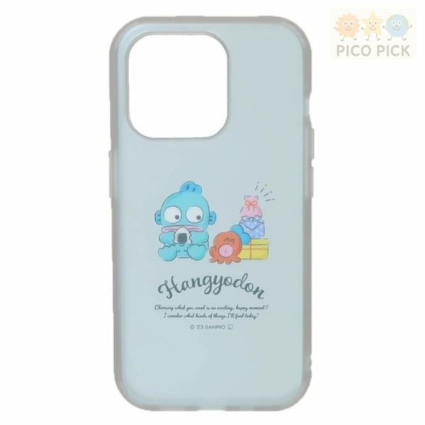 日本正版｜Sanrio 三麗鷗 iPhone 15 Pro透明邊框手機保護殼（6.1吋 三鏡頭） 