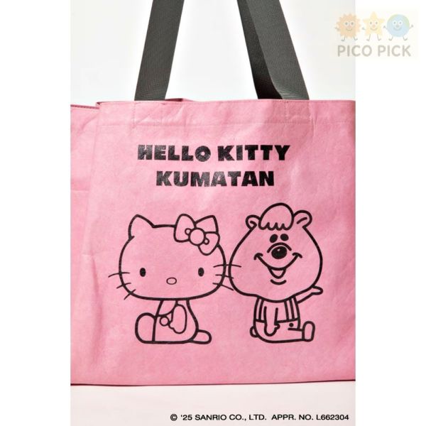 日本直送 夢幻聯名HELLO KITTY × KUMATAN 聯名托特包系列 
