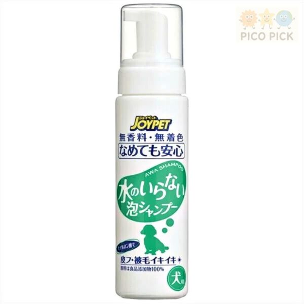 日本直送 JOYPET 寵物免沖洗泡泡洗毛精｜貓用200ml / 狗用150ml｜乾洗泡沫洗毛精 免沖洗寵物洗毛精、日本貓咪乾洗泡泡、狗狗乾洗泡泡、免水洗寵物香波、寵物快速清潔