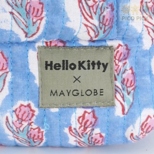 日本品牌聯名｜正版Hello Kitty × MAYGLOBE 印花手提包 