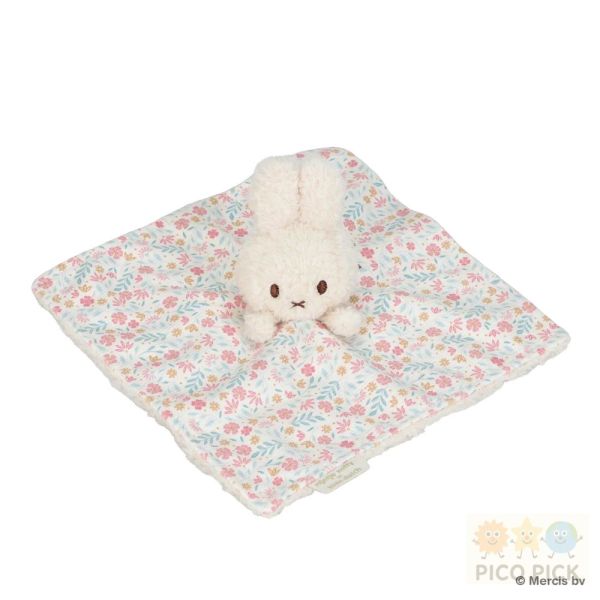 日本直送｜Miffy x Little Dutch聯名款幸運花禮盒三件組|嬰兒玩具組 新生兒禮物 彌月禮 安撫巾＋搖鈴＋絨毛玩偶｜ 
