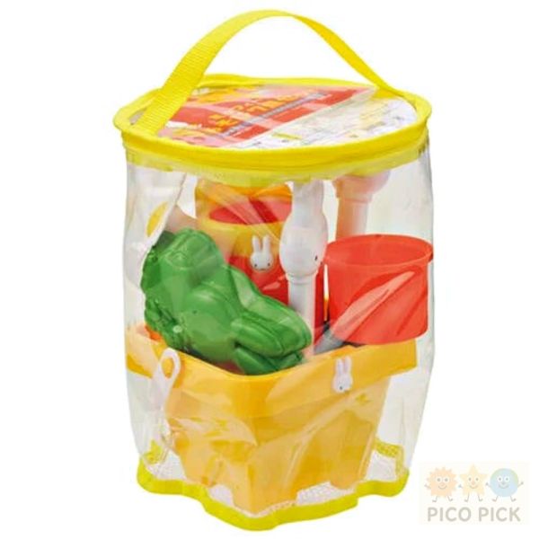 日本 Miffy 砂遊戲7件組｜附外出收納袋 