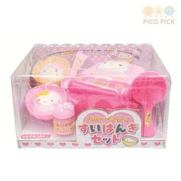 日本正版｜三麗鷗 Hello Kitty 兒童玩具 飯鍋組合套裝｜角色扮演 過家家 