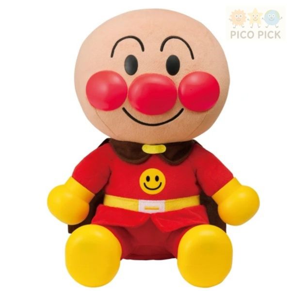 日本正版 【ANPANMAN 麵包超人】互動式會話娃娃｜6大感應設計・20種以上語音回應 