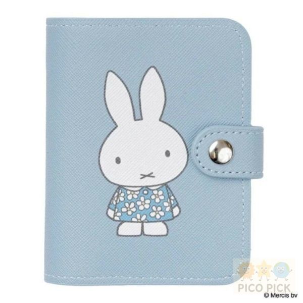 日本直送｜Miffy Blue Flower 小物包／收納包／卡套 3款可選 