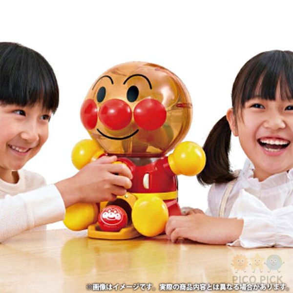 現貨當日出 日本直送｜麵包超人歡樂扭蛋機｜聲光扭蛋機｜兒童互動玩具｜學習顏色遊戲機 