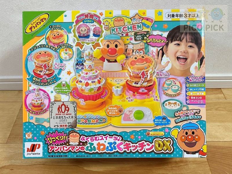 日本正版｜麵包超人 鬆餅廚房組DX｜生日蛋糕鬆餅玩具｜兒童角色扮演 