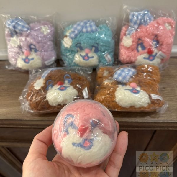 日本直送 現貨 毛茸茸Sleepy Teddy 零錢包扭蛋 