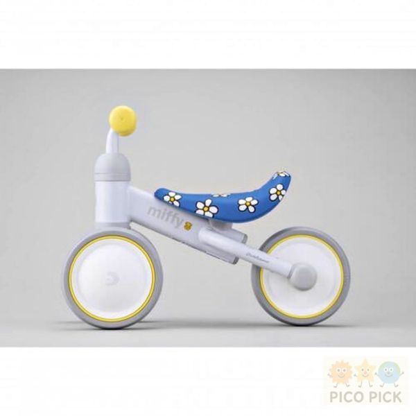 日本正版｜miffy × D-bike mini wide｜米飛兔寶寶平衡滑步車｜學步玩具 滑行練習 手推車 