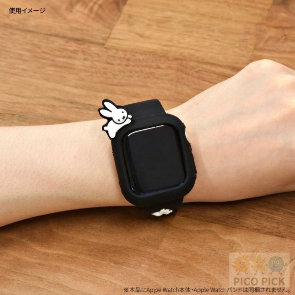 日本 Miffy & Boris Apple Watch 矽膠保護殼｜41/40mm 適用 