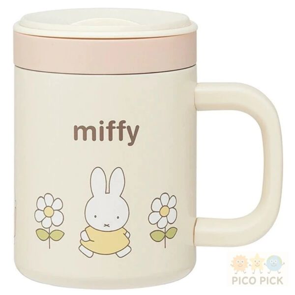 日本直送｜米菲兔 miffy 雙層不鏽鋼保溫馬克杯 附可微波內杯330ml 