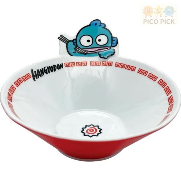 日本正版 Sanrio 人魚漢頓 餐具系列（湯飯碗／茶壺組／拉麵湯碗） 