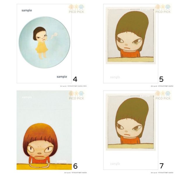 日本空運｜官方正版奈良美智藝術明信片（多款可選） 