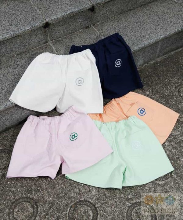 日本直送 日系品牌愛心刺繡短褲 XXS/XS/SM 