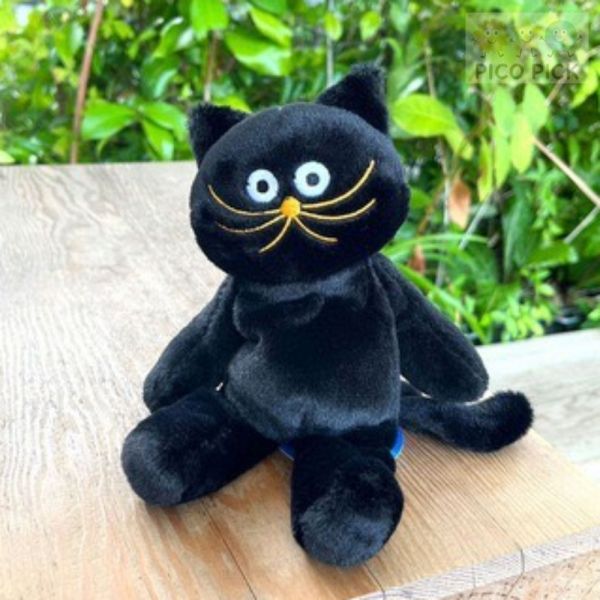 日本 空運來台日本插畫家umao動物造型絨毛玩偶（黑貓/白貓/狗/熊） 