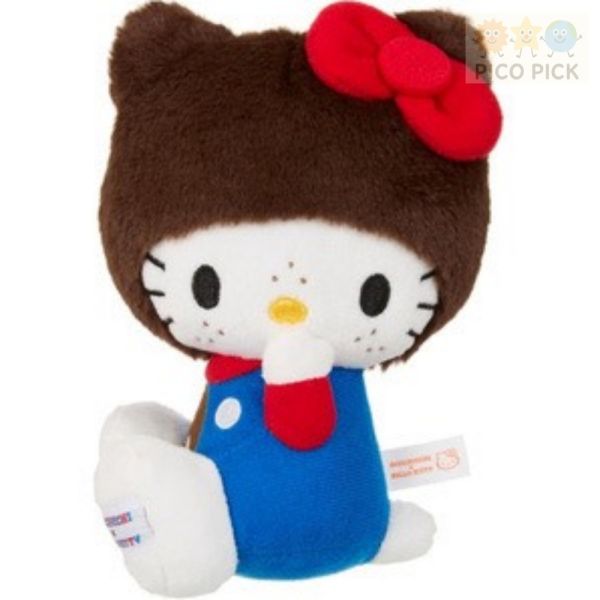 日本 Monchhichi × Hello Kitty 限量聯名款系列（Kitty娃娃/Monchhichi娃娃/Kitty吊飾） 