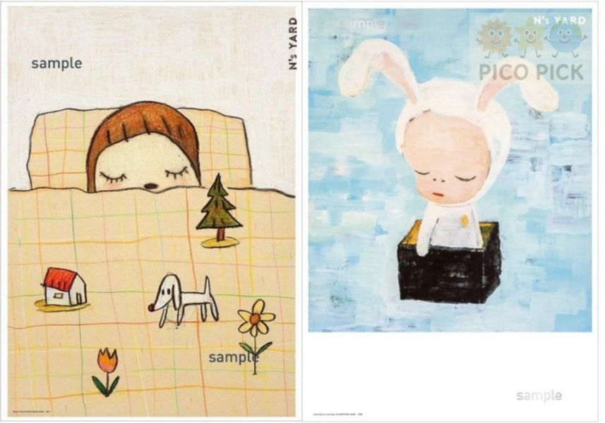 日本空運｜官方正版奈良美智藝術插畫B3海報（無框・共13款） 