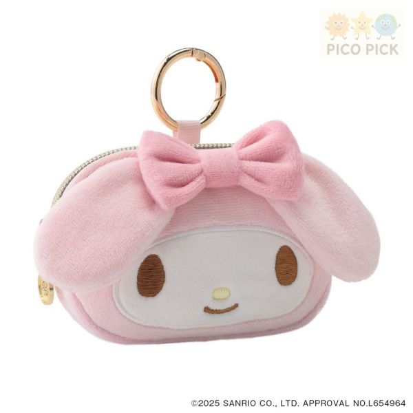 日本 Paul & Joe × My Melody / NOUNETTE 貓咪造型 吊飾娃娃＆收納包 Paul & Joe 聯名、My Melody 吊飾、NOUNETTE 收納包、Sanrio 娃娃、日本正版授權、可愛掛飾