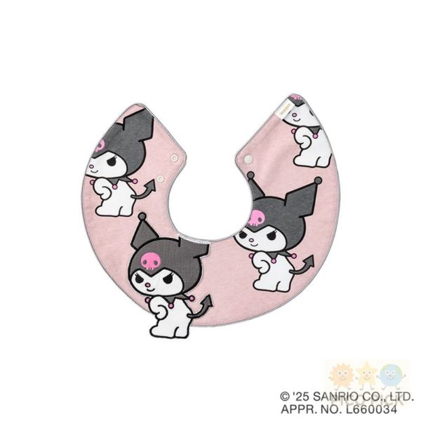 日本直送 夢幻聯名Marl Marl x Sanrio圍兜/口水巾/Hello Kitty/大耳狗/庫洛米 