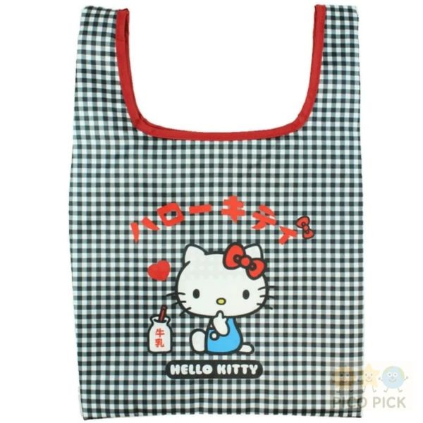 Sanrio Hello Kitty 復刻版設計迷你環保袋（附收納袋） 1+1組合 