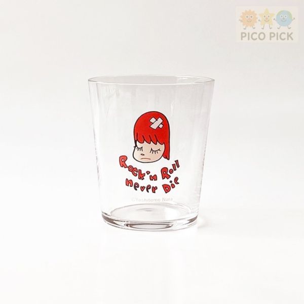 日本直送｜奈良美智 官方正版玻璃杯（飛行狗／Rock’n Roll・2款可選） 