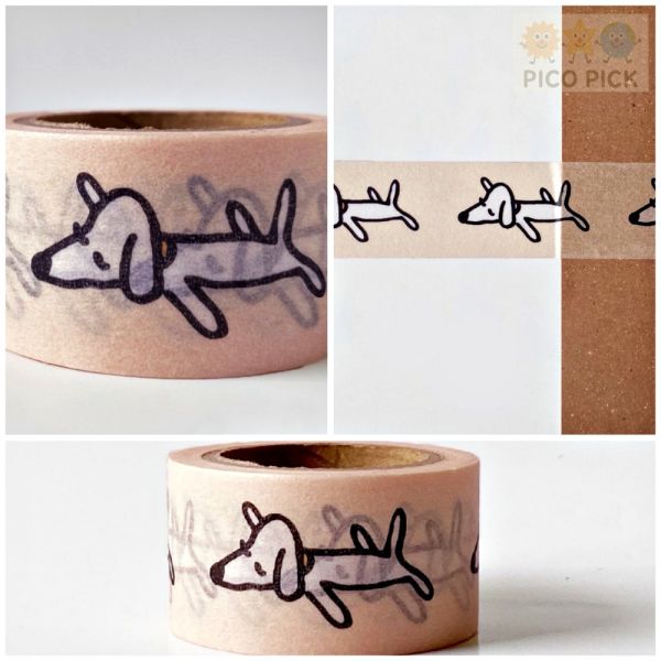 日本直送 奈良美智 WASHI TAPE 和紙膠帶｜紙膠帶｜裝飾膠帶｜奈良美智紙膠帶 奈良美智、和紙膠帶、日本直送、Nara Yoshitomo、正版授權、紙膠帶、文具收藏、手帳裝飾、文具控必買、手作必備