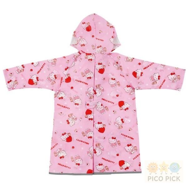 日本直送｜Sanrio 兒童背包可穿式雨衣 