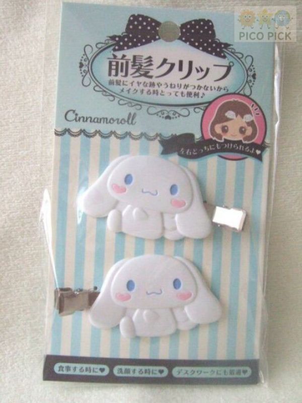 現貨 日本正版 Sanrio角色前髮夾組（2入一組）｜庫洛米／大耳狗/Hello Kitty 