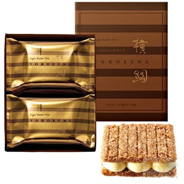 日本 橫綱 Sugar Butter Tree 砂糖奶油樹巧克力夾心餅乾禮盒｜白巧克力夾心｜人氣伴手禮 母親節送禮推薦 