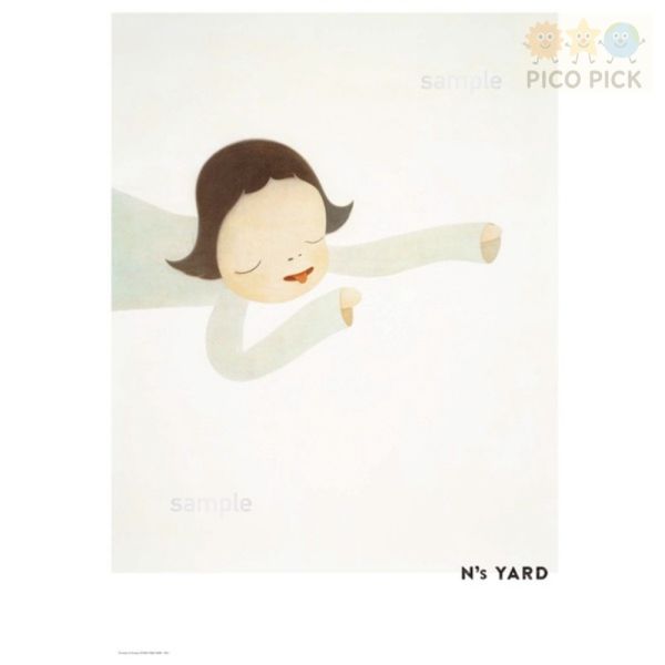 日本直送｜官方正版 奈良美智藝術海報 B2尺寸（無框・共6款） 