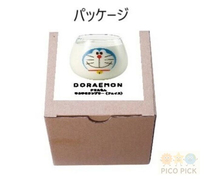 日本直送 日本正版哆啦A夢搖搖玻璃杯｜哆啦美 Doraemon 透明水杯 茶杯 酒杯 320ml 