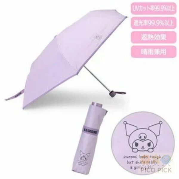日本直送｜正版Sanrio 晴雨兩用折疊傘（Hello Kitty／美樂蒂／布丁狗等5款） 