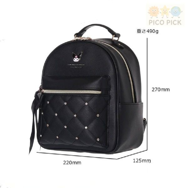 【日本直送 正版Sanrio 後背包｜蝴蝶結菱格迷你背包】（4款可選 
