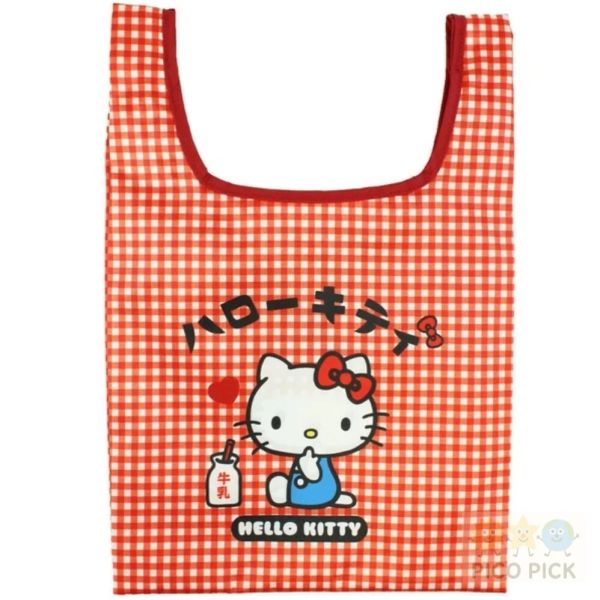 Sanrio Hello Kitty 復刻版設計迷你環保袋（附收納袋） 1+1組合 