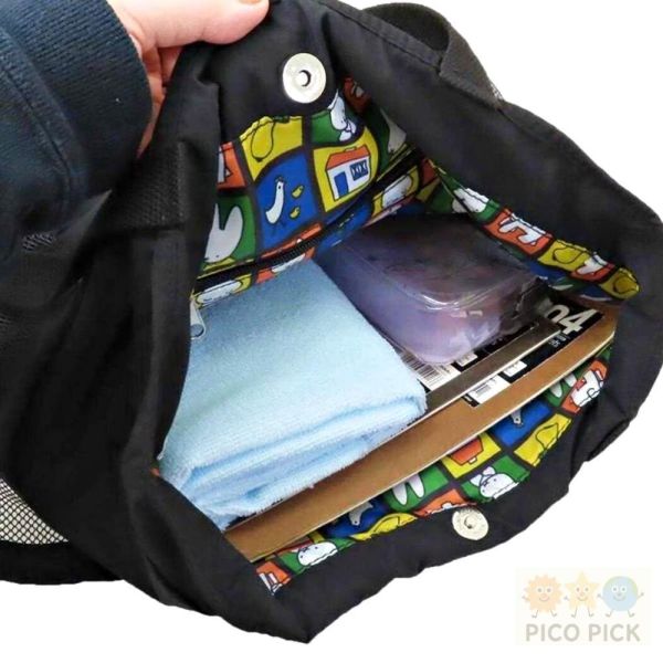 日本 Miffy 70週年 x OUTDOOR多功能收納托特包 大容量側邊網袋款 CAMMEY LAUFFY HUGULLY BUNNY 