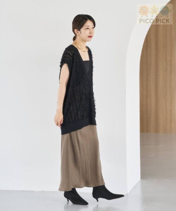 日本直送｜Le Talon 短筒尖頭低跟短靴（4色可選） 