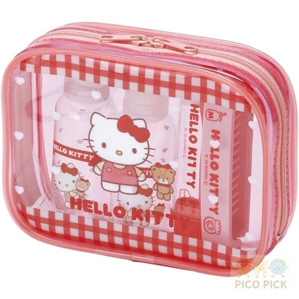 日本直送｜Sanrio旅行收納盥洗5件組【My Melody／Hello Kitty／庫洛米】 