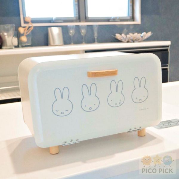 日本｜Miffy 米飛兔麵包收納盒 S / M 尺寸 吐司收納 廚房雜貨 麵包箱 