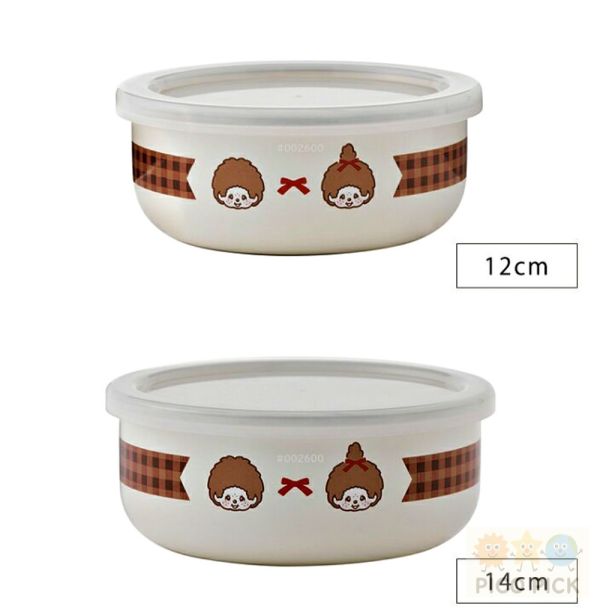 日本FUJIHORO 富士琺瑯 × Monchhichi 琺瑯餐廚系列 ｜馬克杯／手沖壺／牛奶鍋／湯鍋／焗烤皿／保鮮盒／味噌罐｜琺瑯鍋｜可直火加熱｜廚房收納 