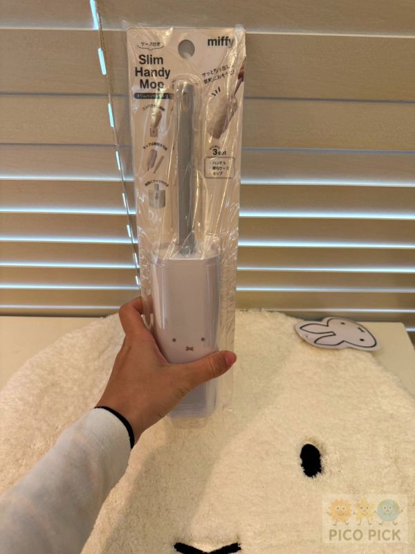 日本 正版Miffy 米飛臉部造型清潔滾輪｜防塵收納盒 附替換黏著紙 日系家用除塵滾筒（miffy 清潔 滾輪 除塵黏毛器） 
