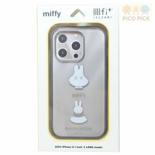 【日本正版｜miffy】iPhone 15 Pro / 15 Pro Max / 15 Plus / 14 Plus 手機殼｜米飛兔透明保護殼 
