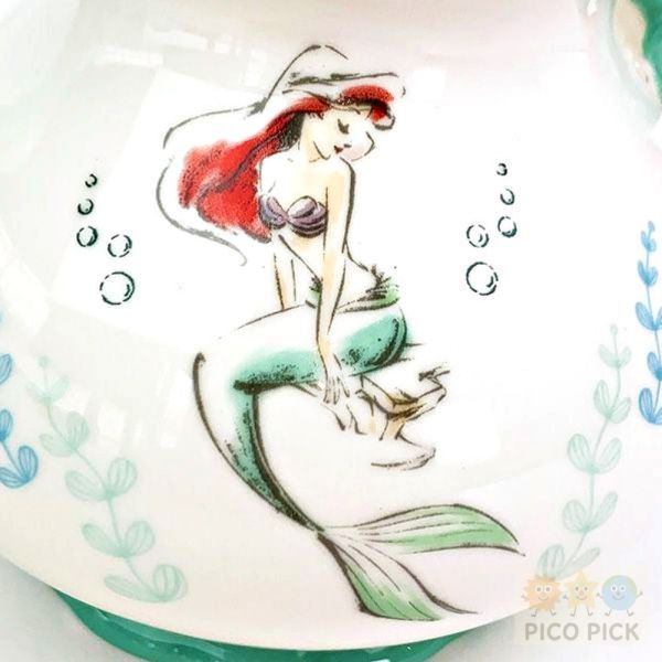 現貨當日出 日本迪士尼 小美人魚 Ariel 系列陶瓷餐具｜茶壺／馬克杯／甜點盤／水杯 