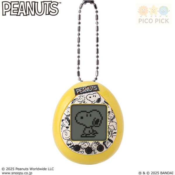 日本正版直送 【PEANUTS 史努比】日本版75周年限定款 Tamagotchi nano 電子雞｜附小房子收納矽膠殼 