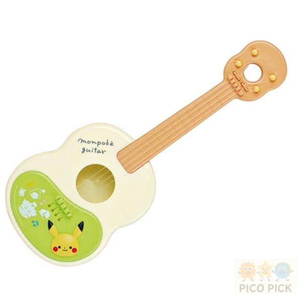 歡慶新賣場 網路最低價【日本直送｜monpoké 寶可夢 Pikachu 音樂玩具系列】初次樂器體驗（吉他／鼓） 