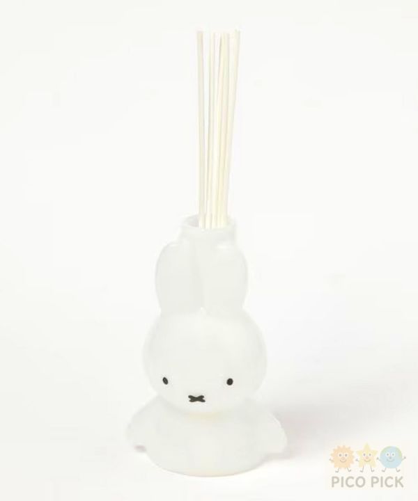 日本｜Miffy × studio CLIP| Miffy 角色造型玻璃瓶 擴香組 芳香擴香瓶 
