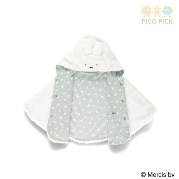 日本｜Branshes × 米飛兔 MIFFY 連帽斗篷｜寶寶斗篷 披風 外套 均碼 Branshes 米飛兔 斗篷、米飛兔寶寶披風、日本嬰兒外套、米飛兔冬季童裝、日本童裝代購