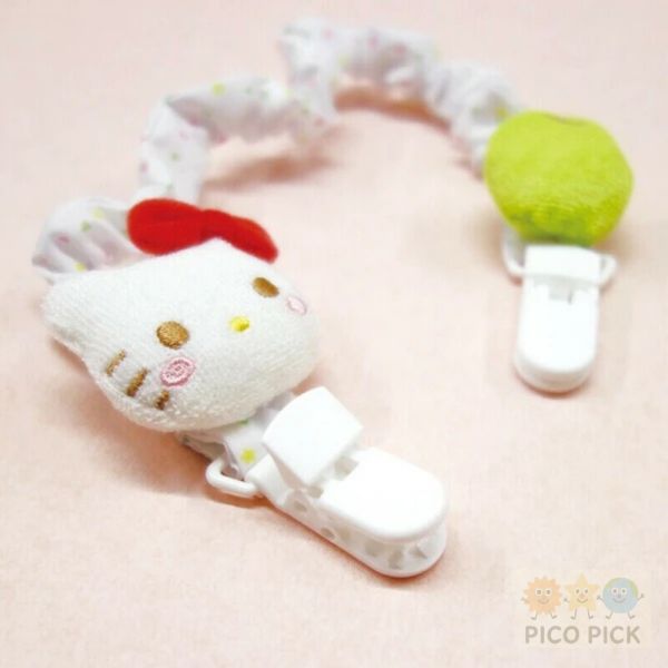 日本直送｜正版Sanrio 造型雙頭夾/奶嘴夾/Hello Kitty/Melody/庫洛米/布丁狗/帕恰狗/大耳狗 