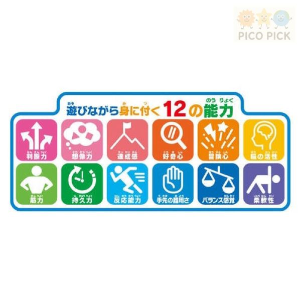 日本直送｜日本正版ANPANMAN 麵包超人 4WAY 滑梯鞦韆攀爬組｜室內溜滑梯 