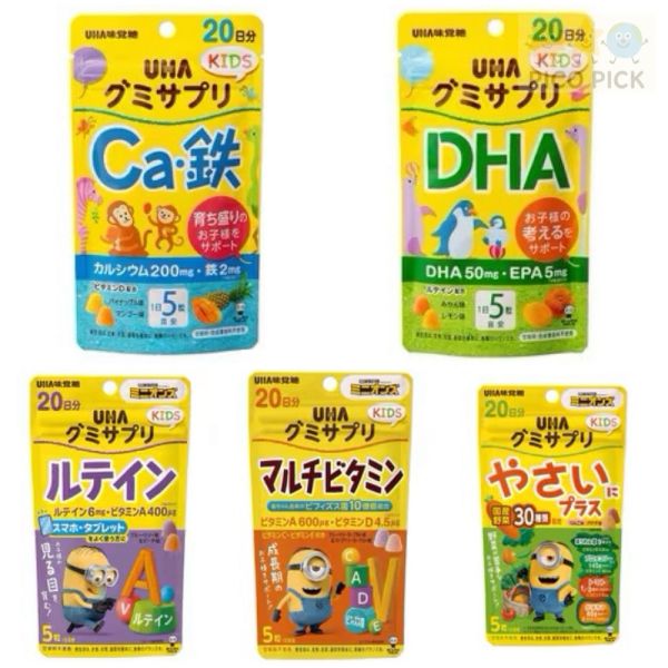 日本 UHA味覺糖 軟糖系列（20日份） 